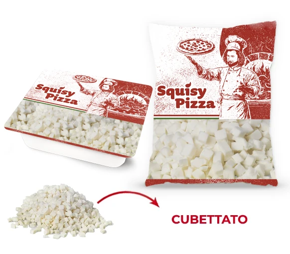 Alternative view of Squisy Pizza Cubettato